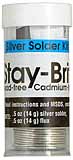 Solder & Flux,
Stay-Brite brand,
higher strength, low 430 melting point